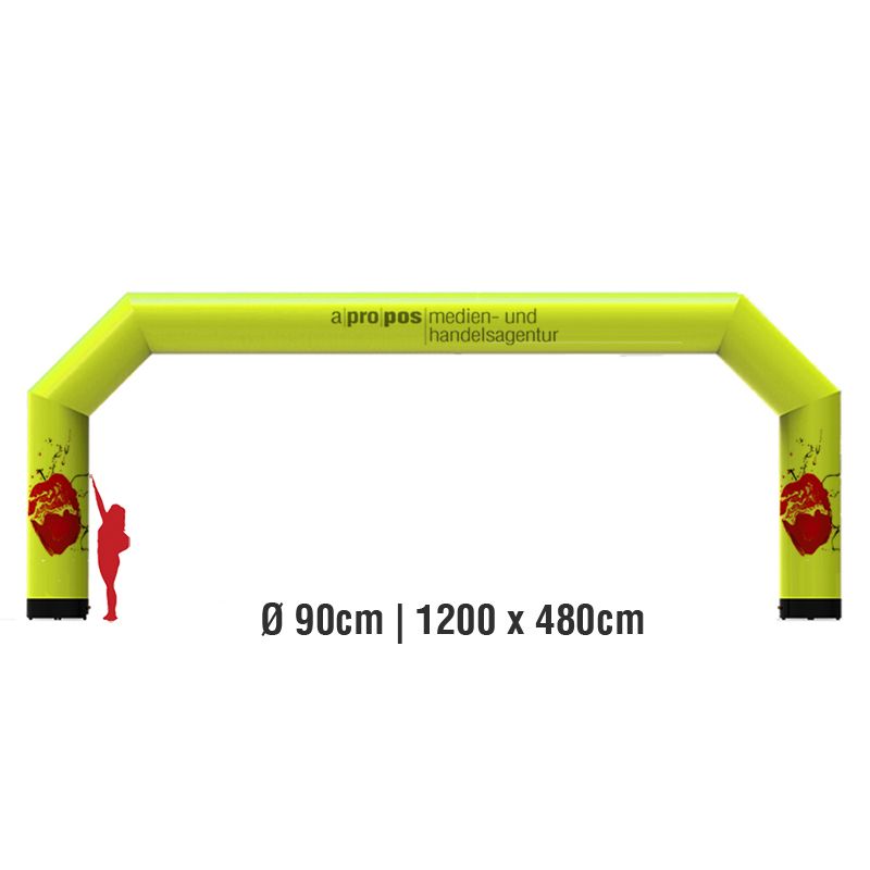 Inflat Arch 90, 1200x480cm